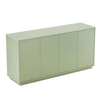 SIDEBOARD 160 cm, Grün - Grün, Holz (160/80/45cm) - Oviala