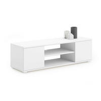 LOWBOARD Focus - Weiß, Holzwerkstoff (40/40/155cm) - RAUMHIRSCH FURNITURE