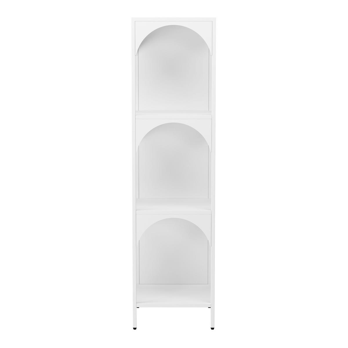 STANDREGAL Akaa - Weiß, Metall (35/133/35cm) - [en.casa]
