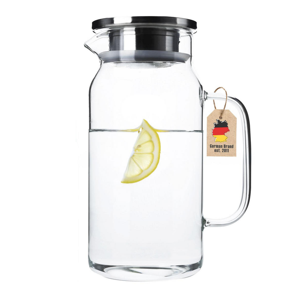 KARAFFE - Transparent, Glas (1.2L) - Intirilife