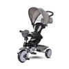 DREIRAD One 3 in 1 hellgrau EVA-Reifen Schiebestange Anti-Rutsch Pedale umbaubar - Hellgrau, Metall (70/50/96cm) - Lorelli