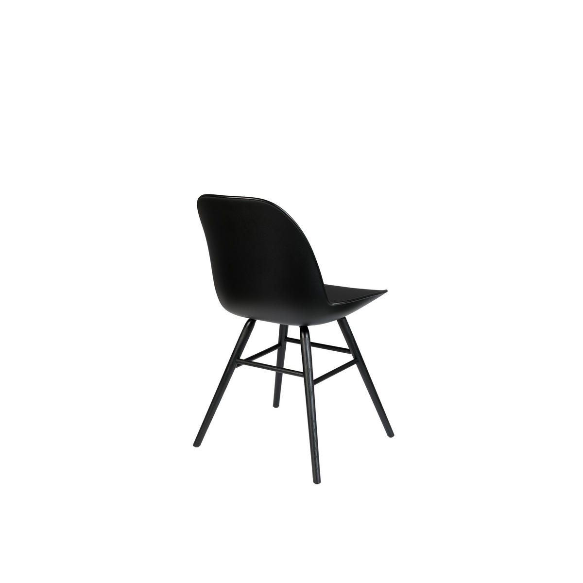 ESSZIMMERSTUHL Albert Kuip Schwarz - 2 er Set - Schwarz, Kunststoff (55/81.5/55cm) - Zuiver
