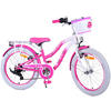 KINDERFAHRRAD Lovely - Mädchen - 20 Zoll - 2 Handbremsen - 7 Gänge - Rosa - Rosa, Metall (82cm) - TPFSports
