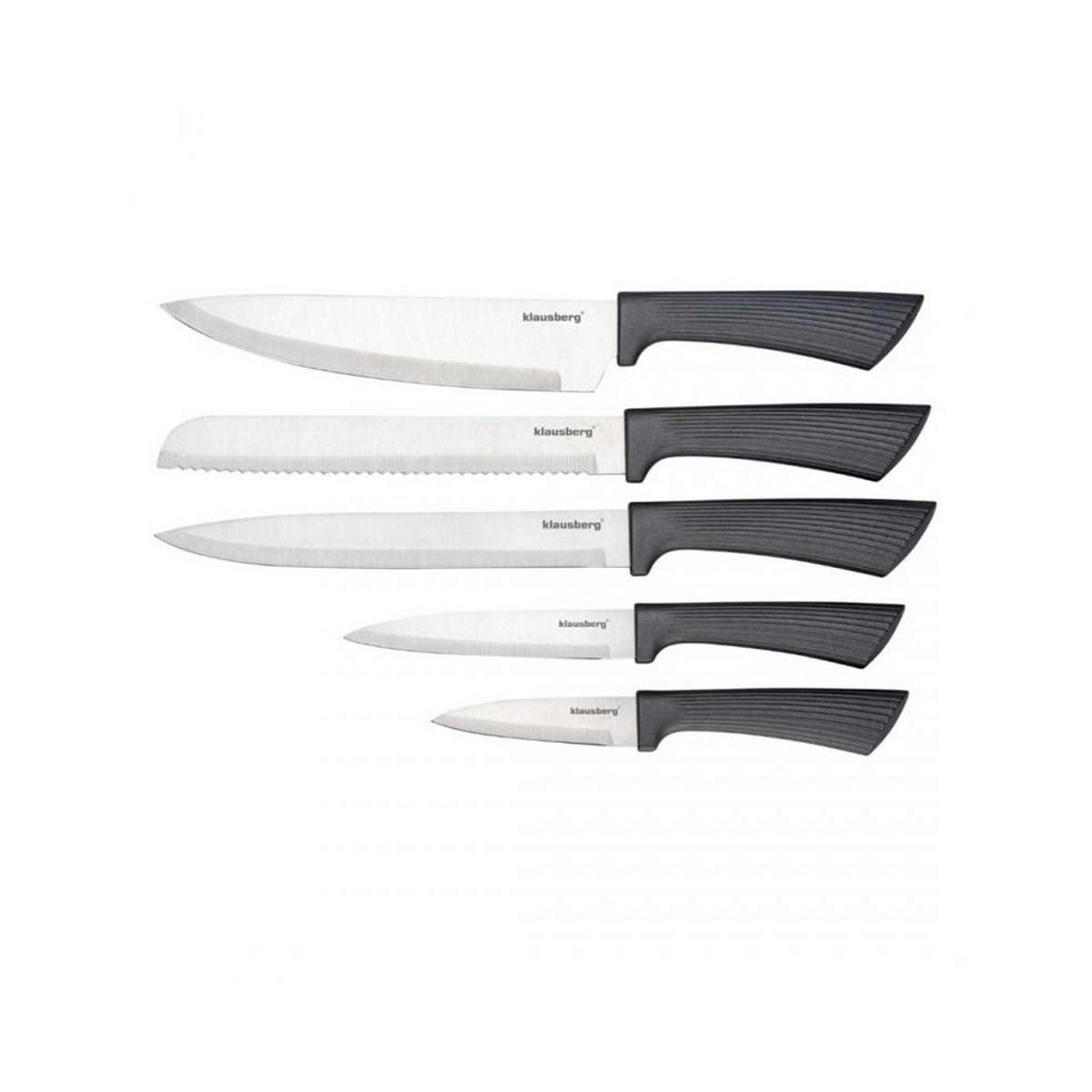 MESSERSET Graphit 35/20/35 cm 63931 - Graphitfarben, Holz - Klausberg 