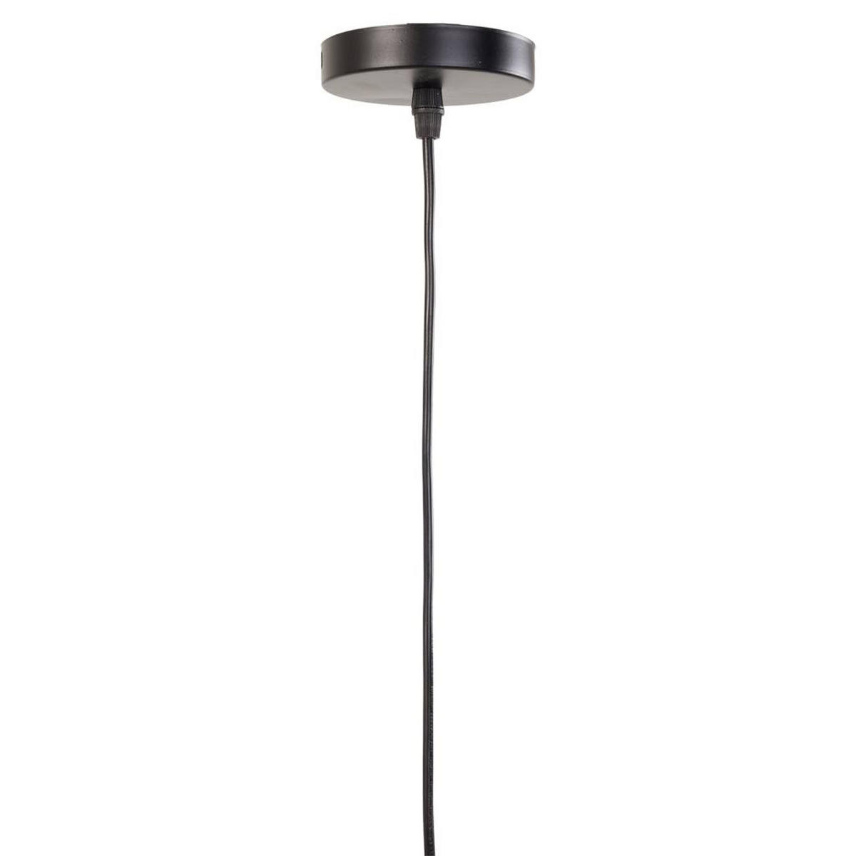 LAMPE aus Metall, schwarz, 12x41cm - Schwarz, Metall (11.5/11.5/41cm) - Wanderlust