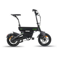 E-BIKE 14", COMPACT - Schwarz, Metall (90cm) - LLOBE