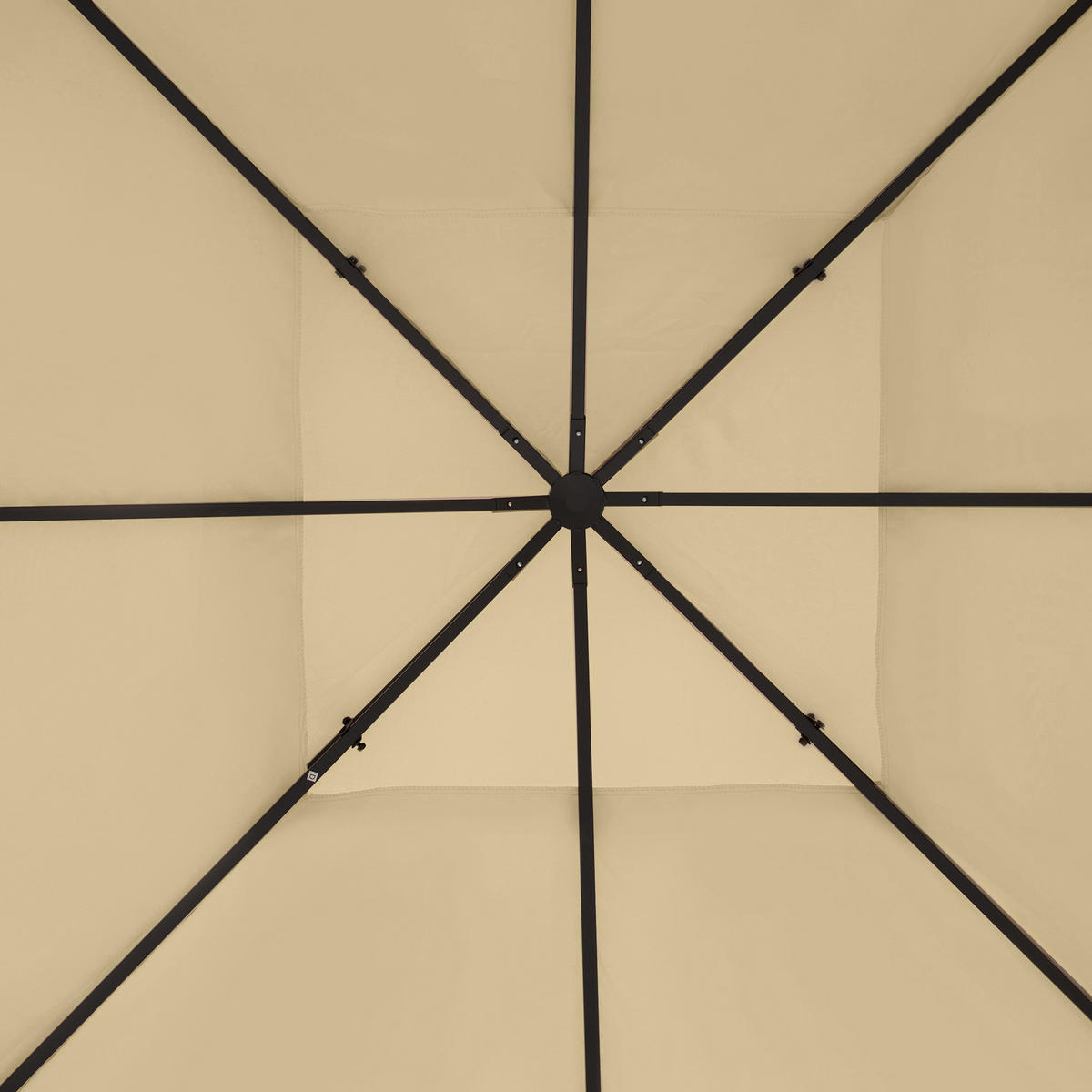 ERSATZDACH für Pavillon 3 x 4 m wasserabweisend Pavillondach mit Doppeldach - Creme, Textil (300/20/400cm) - Outsunny