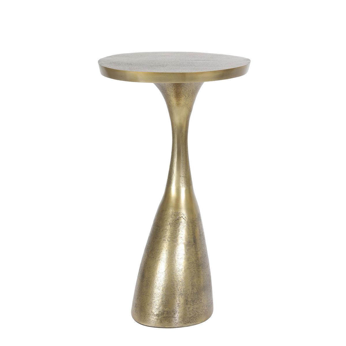 BEISTELLTISCH Macau Bronze 40/33/55 cm - Bronzefarben, Metall (40/33/55cm) - Light & Living