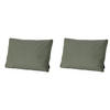 RÜCKENKISSEN Manchester 43/73 cm 2er-Set - Grün, Textil (73/8/43cm) - Madison