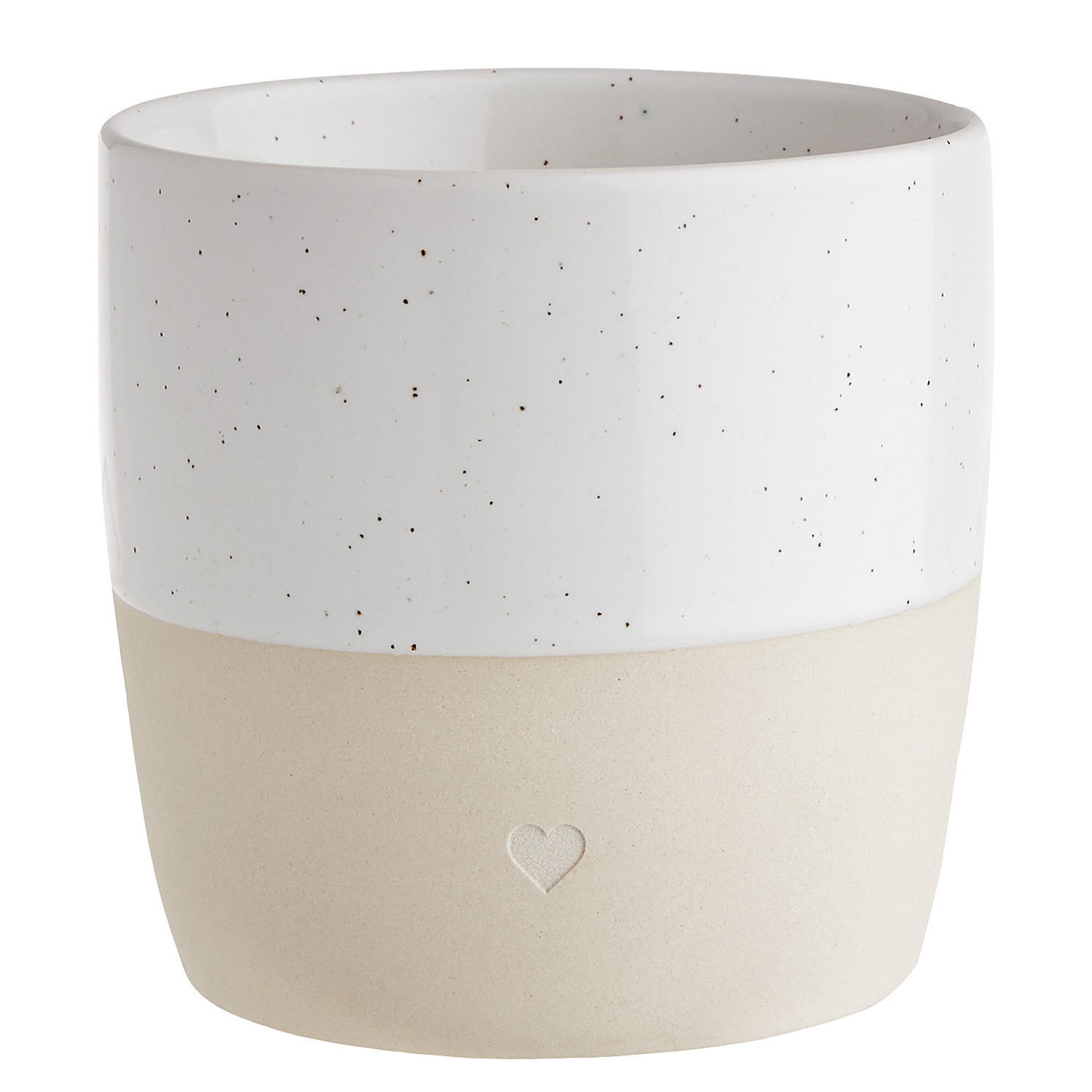 TASSE (6er Set) Me Time - Weiß, Keramik (0.35L) - Butlers