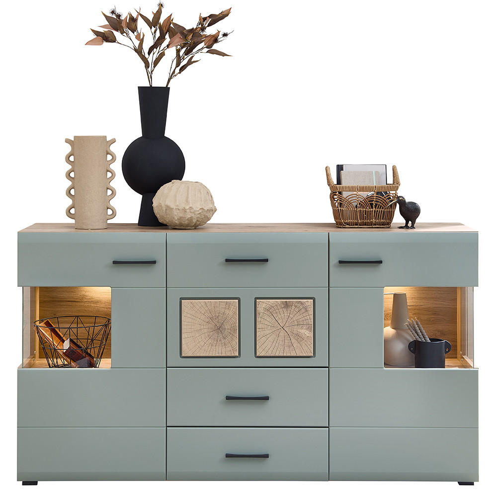 SIDEBOARD Faro-36 - Braun, Holzwerkstoff (170/94/42cm) - Lomado