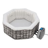 WHIRLPOOL Carosino - Grau, Kunststoff (195/70/195cm) - pro.tec