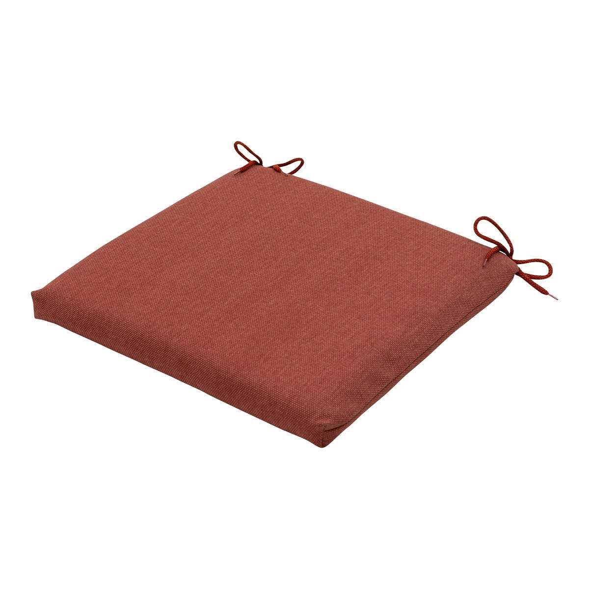 SITZKISSEN Canvas 40/40 cm 4er-Set - Rot, Textil (40/4/40cm) - Madison