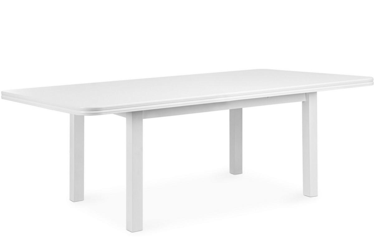 ESSTISCH COSPE ausziehbar bis 200cm, weiß - Weiß, Holz (160/77/90cm) - KONSIMO®