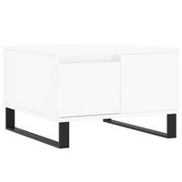 COUCHTISCH Weiß 55x55x36,5 cm Holzwerkstoff - Weiß, Holzwerkstoff (55/55/36.5cm) - furnicato