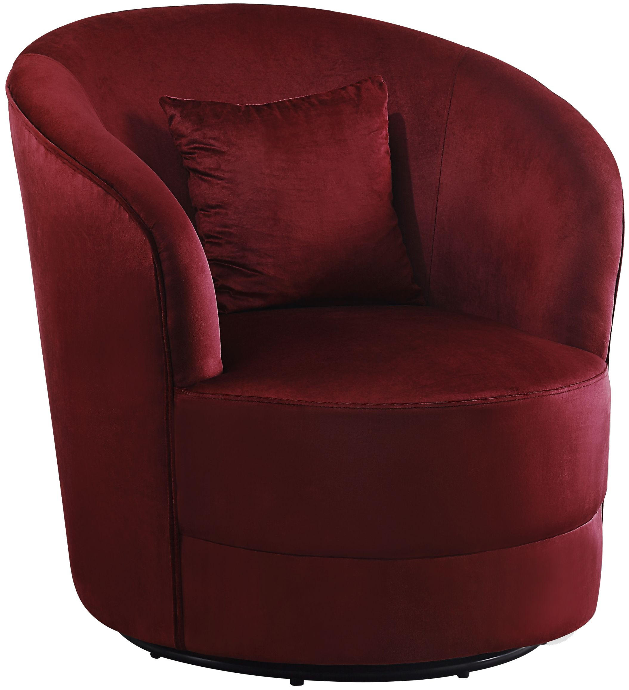 Atlantic home collection Cocktailsessel Rot 84x84x85 cm