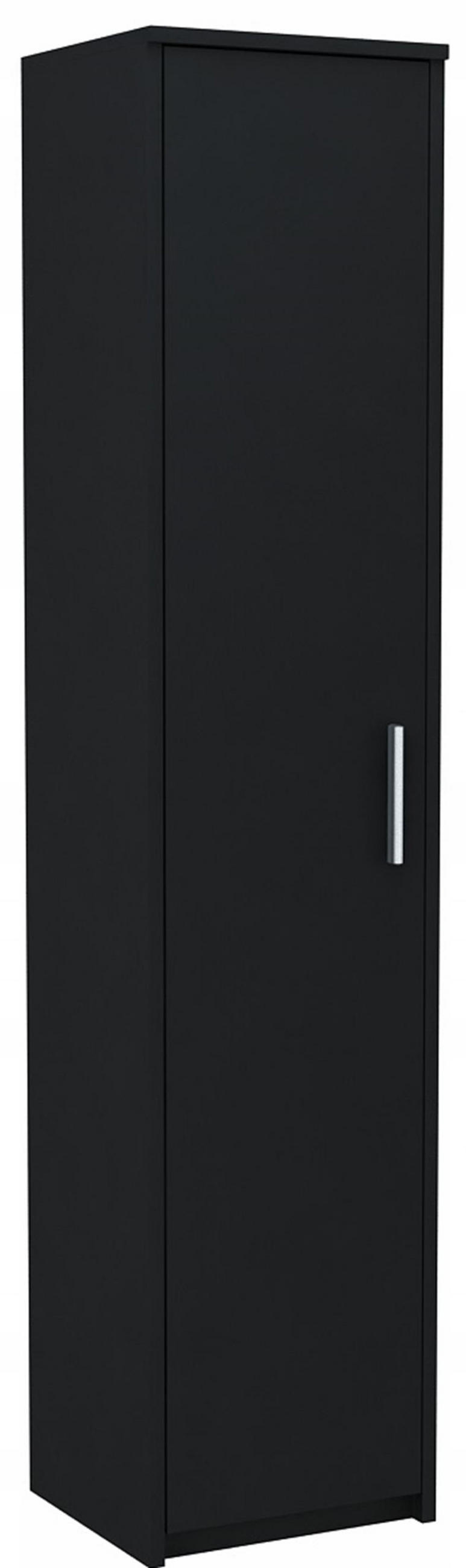 Matkam Möbel Hochregal Schwarz 40x182x35 cm