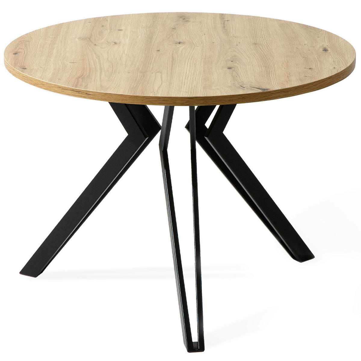 COUCHTISCH TETRO Kaffeetisch - Eiche Artisan, Holzwerkstoff/Metall (65/65/51cm) - KONSIMO®