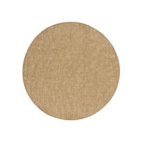 TEPPICH YUCANA rund beige 240/240 cm - Beige, Textil (240/240cm) - Tapiso
