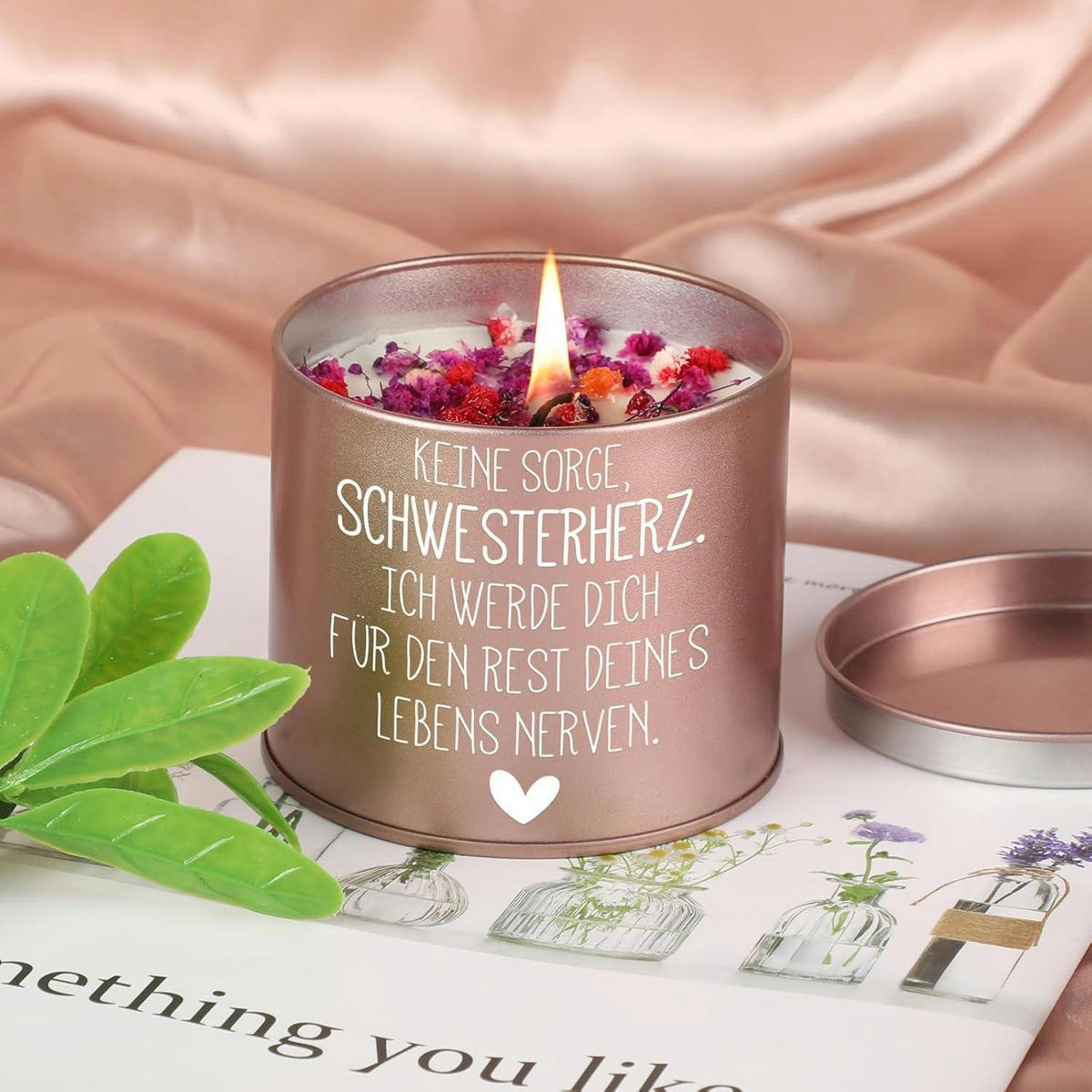 KERZE Lavendel 9OZ - Multicolor, Paraffin (7.5cm)