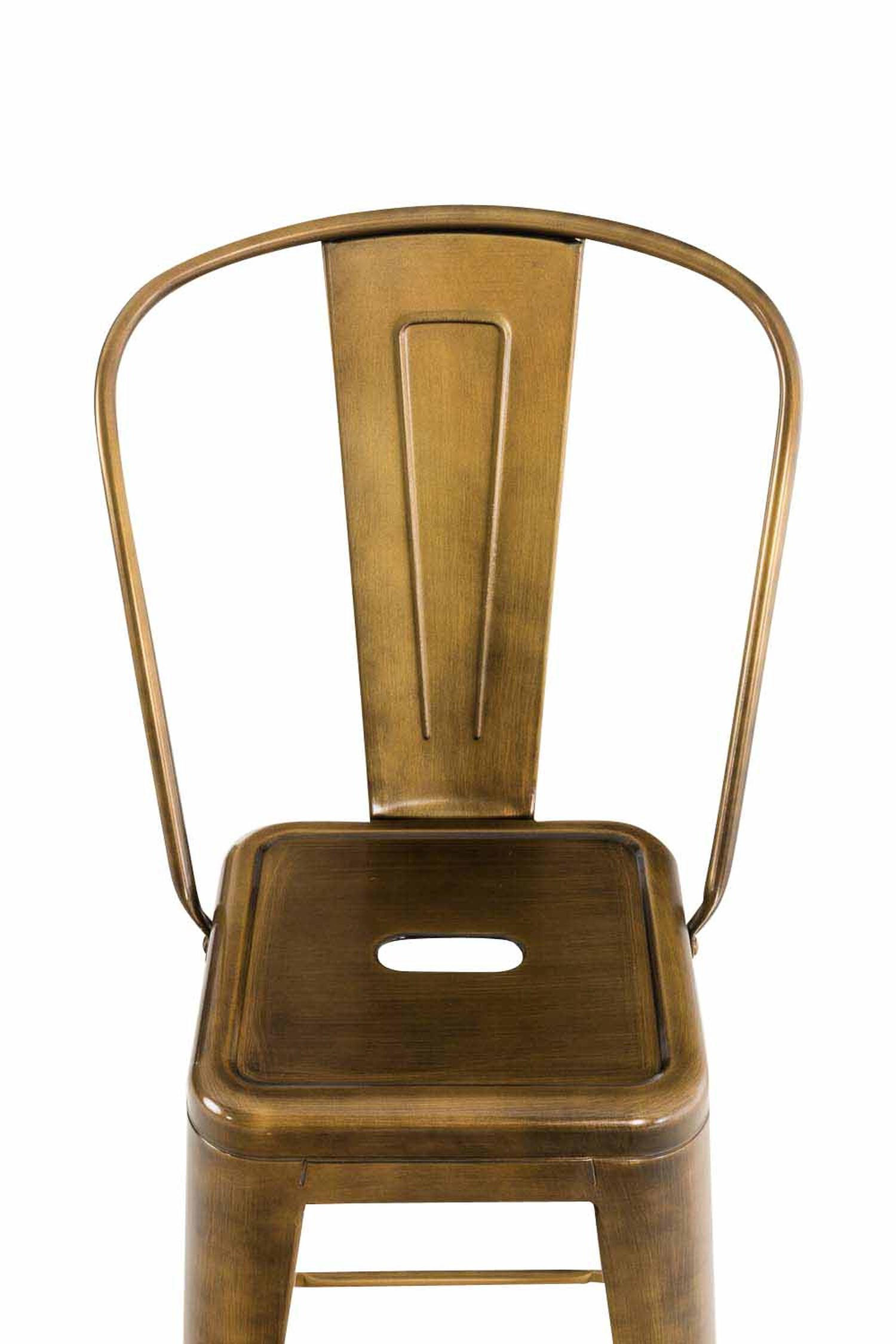BARHOCKER Adnan, 2er Set, Gold - Goldfarben, Metall (44/100/52cm) - TPFLiving