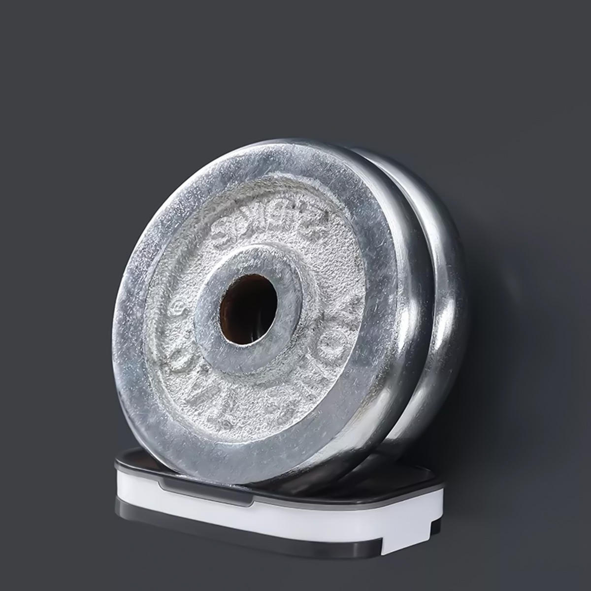 SEIFENSCHALE 13/9/2 cm zum kleben (Grau) - Grau, Kunststoff (9/2/13cm) - Intirilife