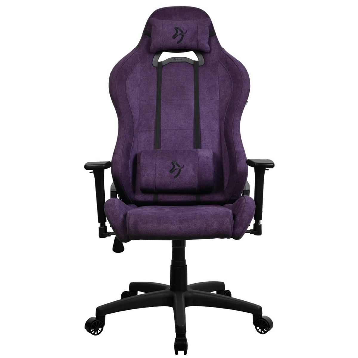 GAMINGSTUHL Torretta SoftFabric™ Reines Lila - Lila/Schwarz, Kunststoff/Textil (70/135/50cm) - Arozzi