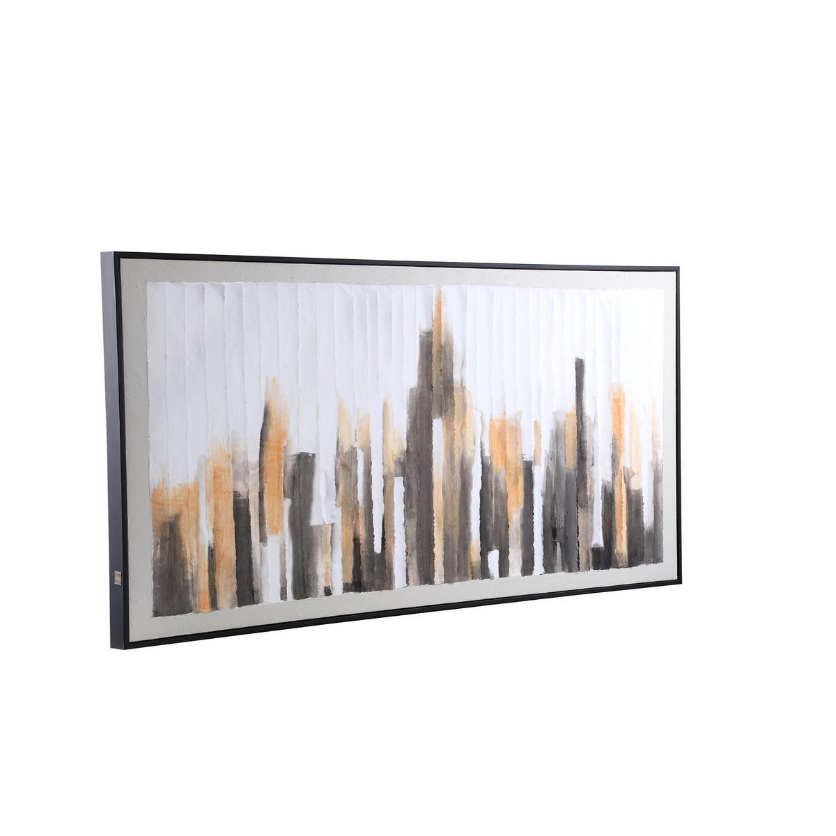 WANDPANEEL Gustas Braun 122.5/4.5/62.5cm - Braun, Kunststoff (4.5/62.5/122.5cm) - PTMD Collection