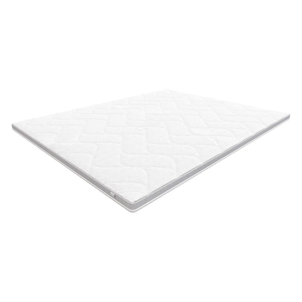 TOPPER Bass im Cashmere-Bezug - Weiß, Textil (80/200cm) - Hilding