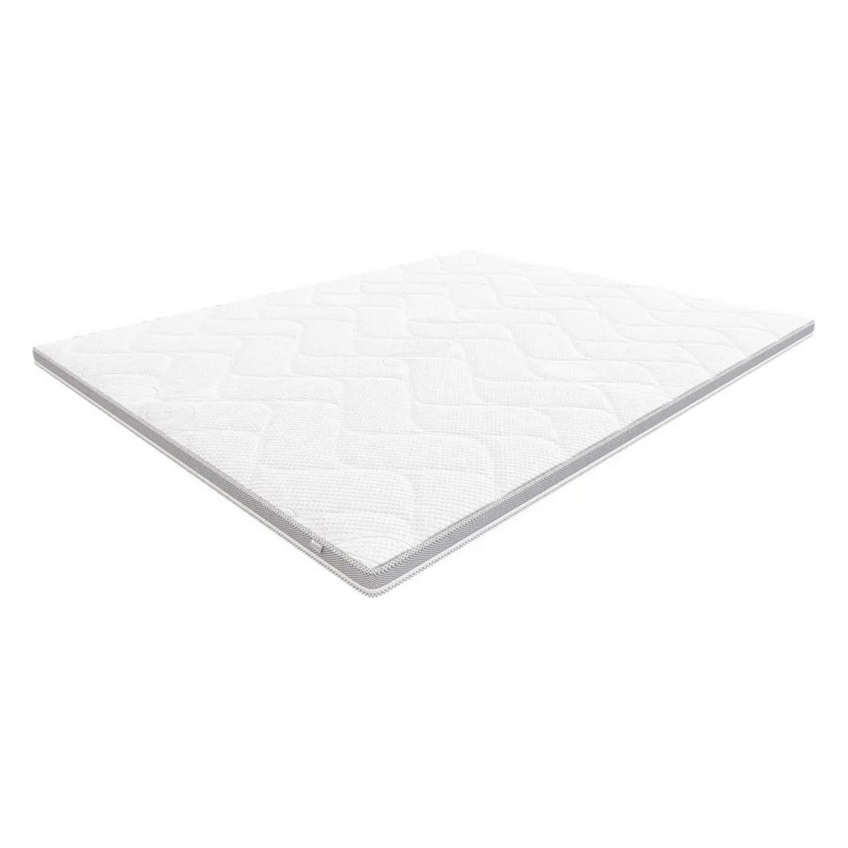 TOPPER Bass im Cashmere-Bezug - Weiß, Textil (80/200cm) - Hilding