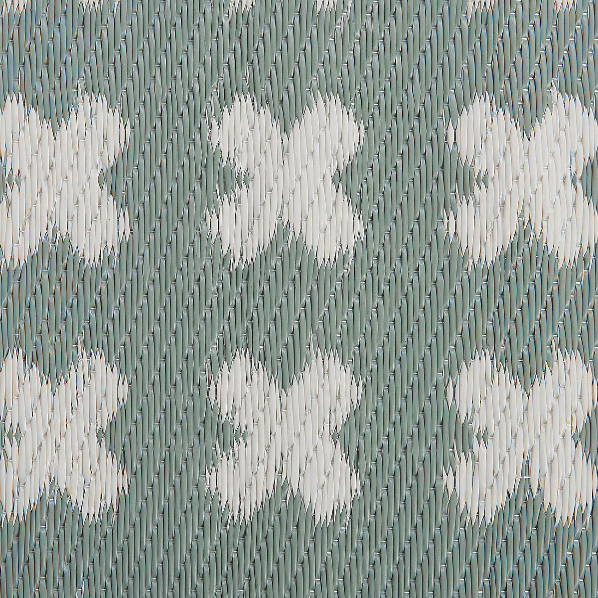 OUTDOOR-TEPPICH Rohtak 180/90 cm - Grün, Kunststoff (90/180cm) - Beliani