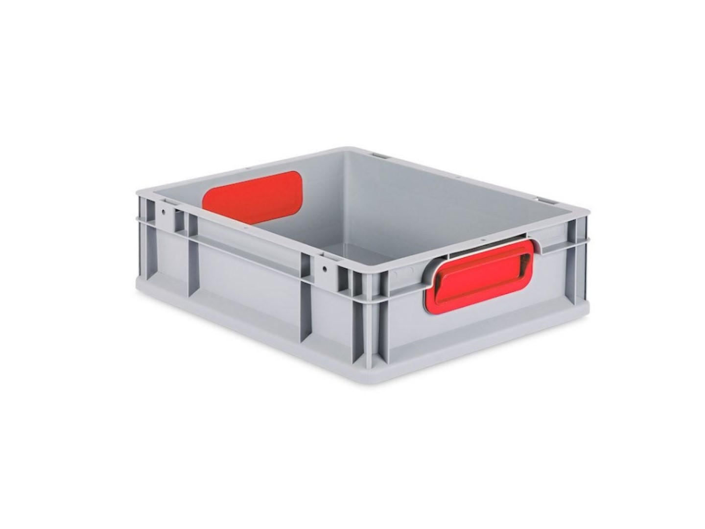EUROBOX 5x Nextgen Color 12x30x40cm 11 Liter Griffe Rot Geschlossen - Rot, Kunststoff (30/12/40cm) - PROREGAL