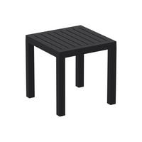 GARTENTISCH/BEISTELLTISCH Ocra schwarz - Schwarz, Kunststoff (45/45/45cm) - TPFGarden