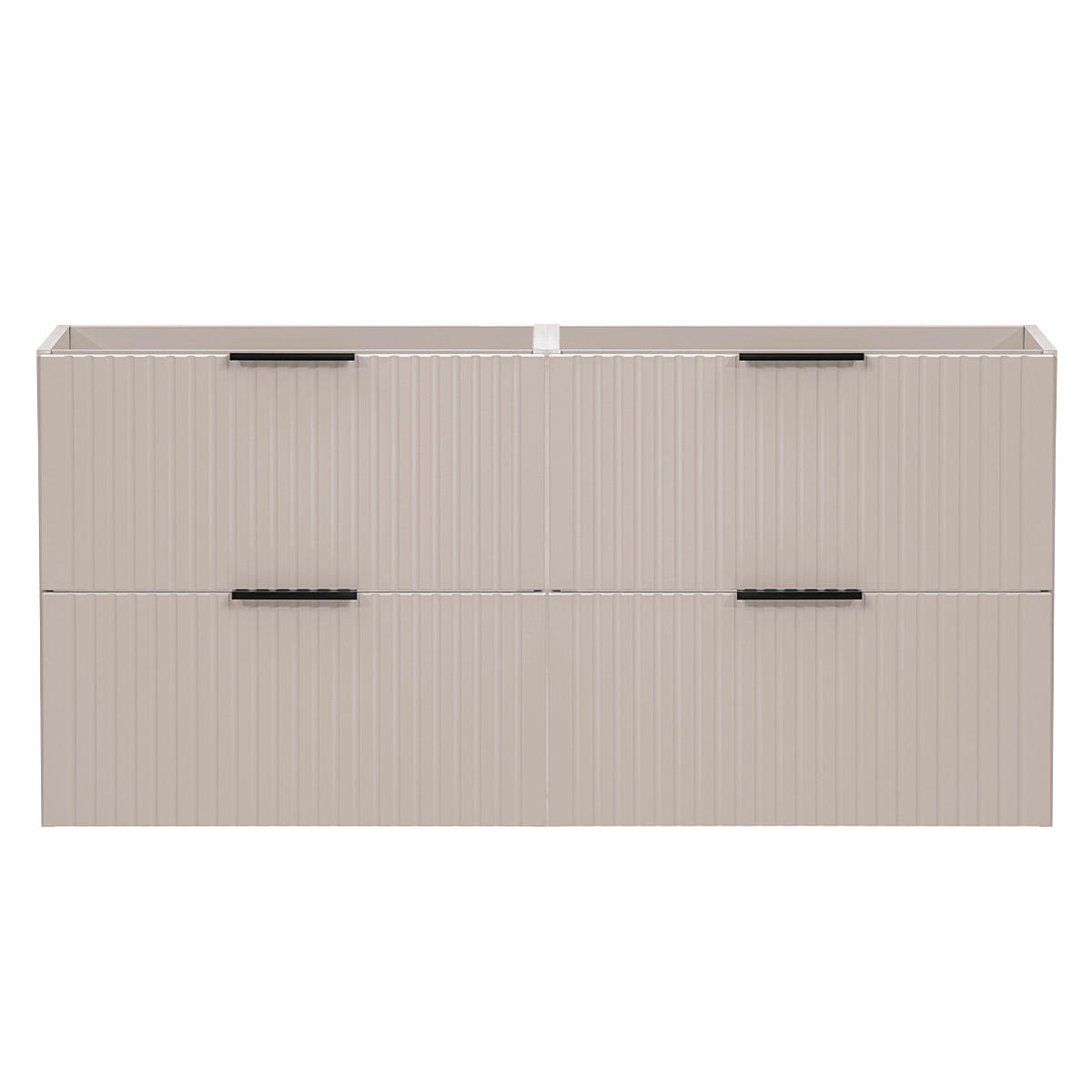 WASCHTISCHUNTERSCHRANK 120.4cm Adriel Beige - Beige, Holzwerkstoff (120.4/57/46cm) - Petits-meubles