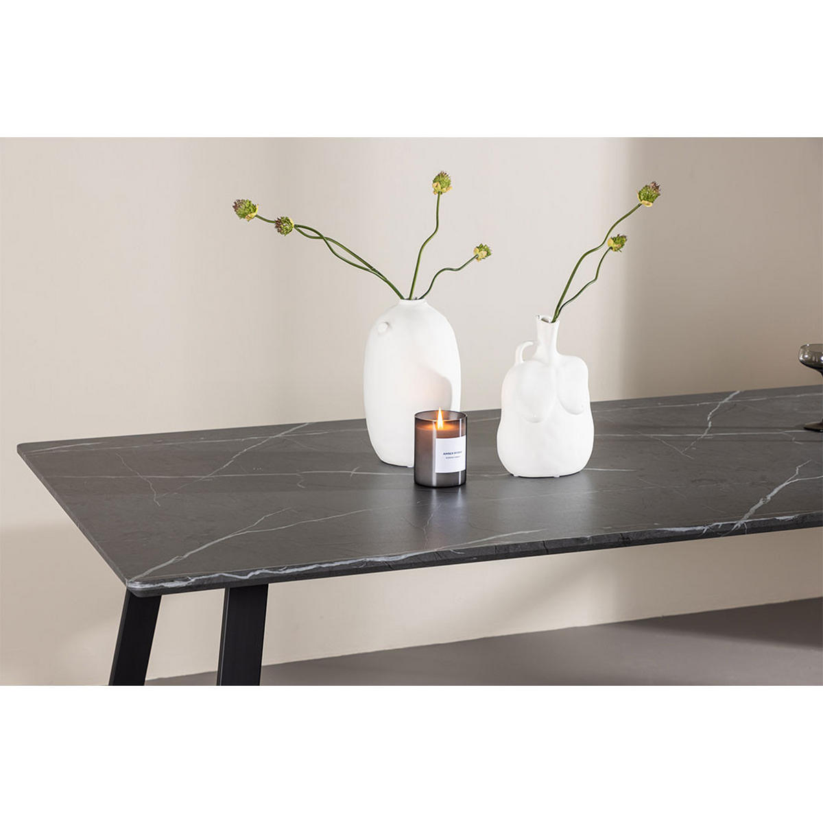 ESSTISCH dunkelgrau - Grau, Holzwerkstoff (90/200/75cm) - ebuy24