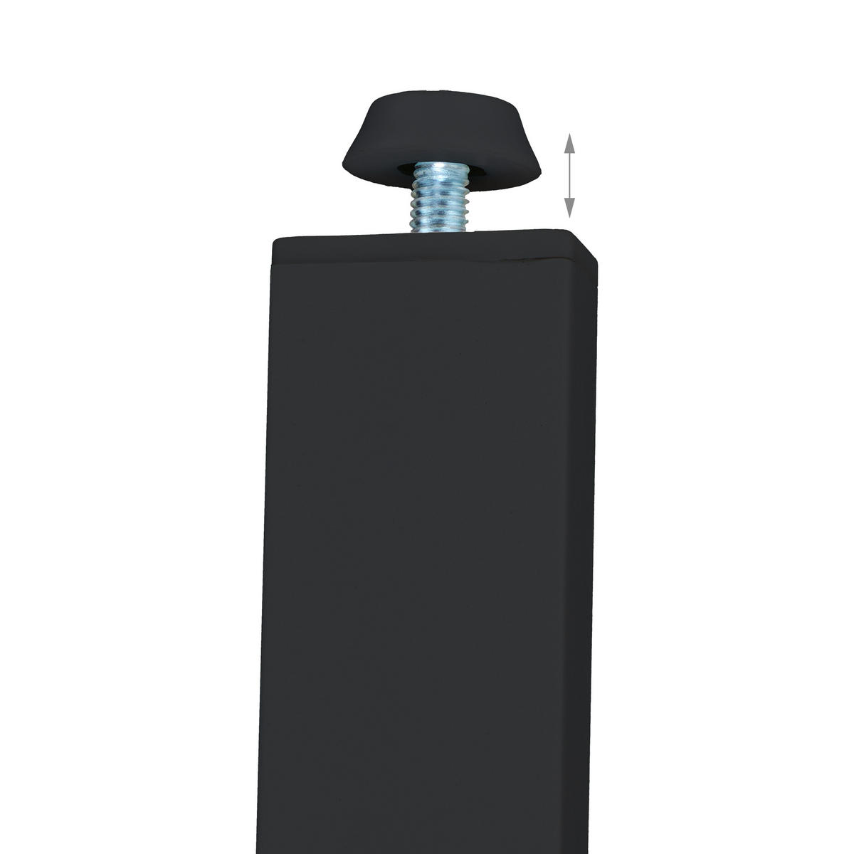 GARDEROBENSTÄNDER - Braun, Holzwerkstoff/Metall (43/181/43cm) - Relaxdays