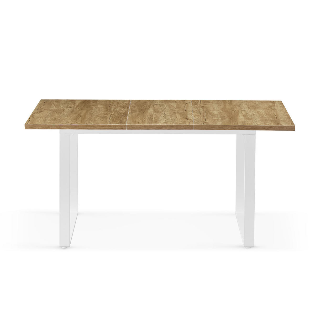 ESSTISCH LEVIN 120-160/80/76 cm Wildeiche - Wildeiche, Holz (80/120/76cm) - B&D Home