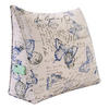 RÜCKENKISSEN zum Lesen Blau 60 cm - Blau, Textil (50/60cm) - Vercart
