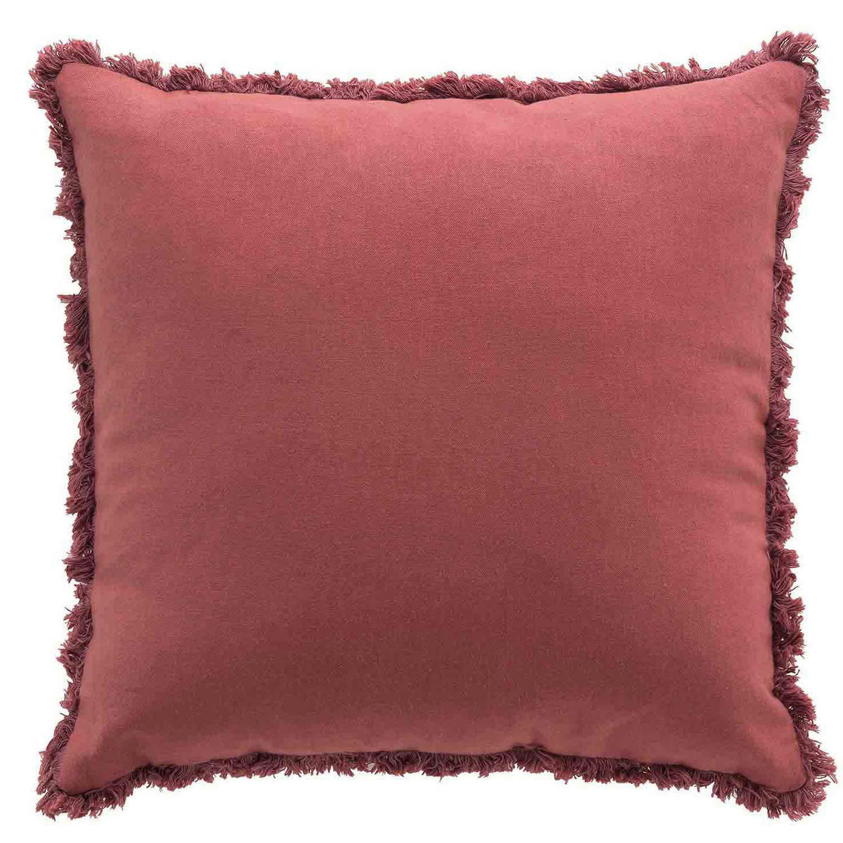 ZIERKISSEN Eve 45/45 cm - Terracotta, Naturmaterialien (45/45cm) - Douceur d´intérieur
