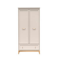 DREHTÜRENSCHRANK CUNEO 92/193/54,5 cm 2-türig Kaschmir - Kaschmir, Holzwerkstoff (92/193/54.5cm) - MASSENO