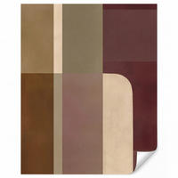 TAPETE - Unis - Abstrakt - Bordeaux - Linien - 220x280 cm - Multicolor, Papier (220/280cm) - OnlyWow