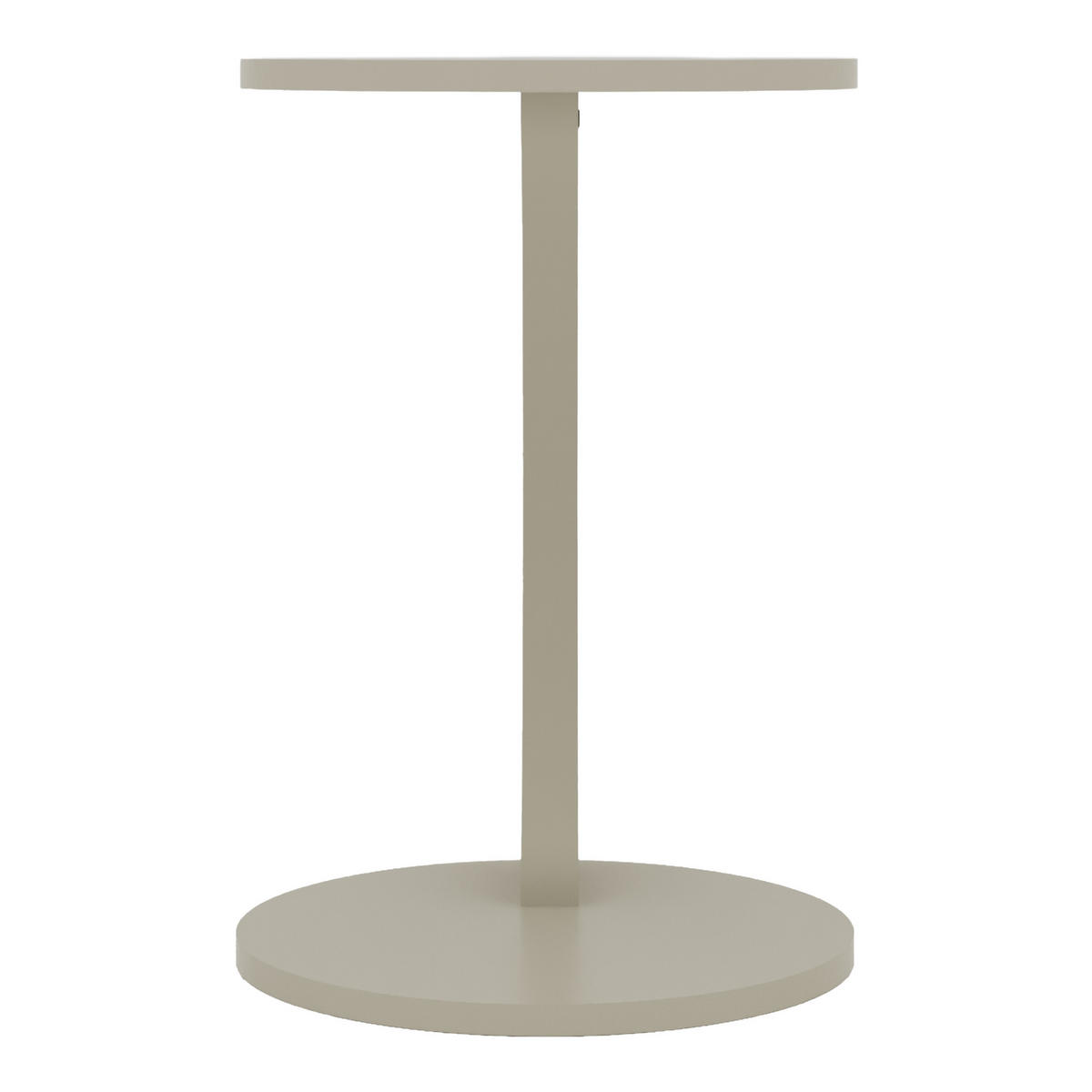 BEISTELLTISCH Holeby - Sandfarben, Holzwerkstoff (38/38/56cm) - [en.casa]