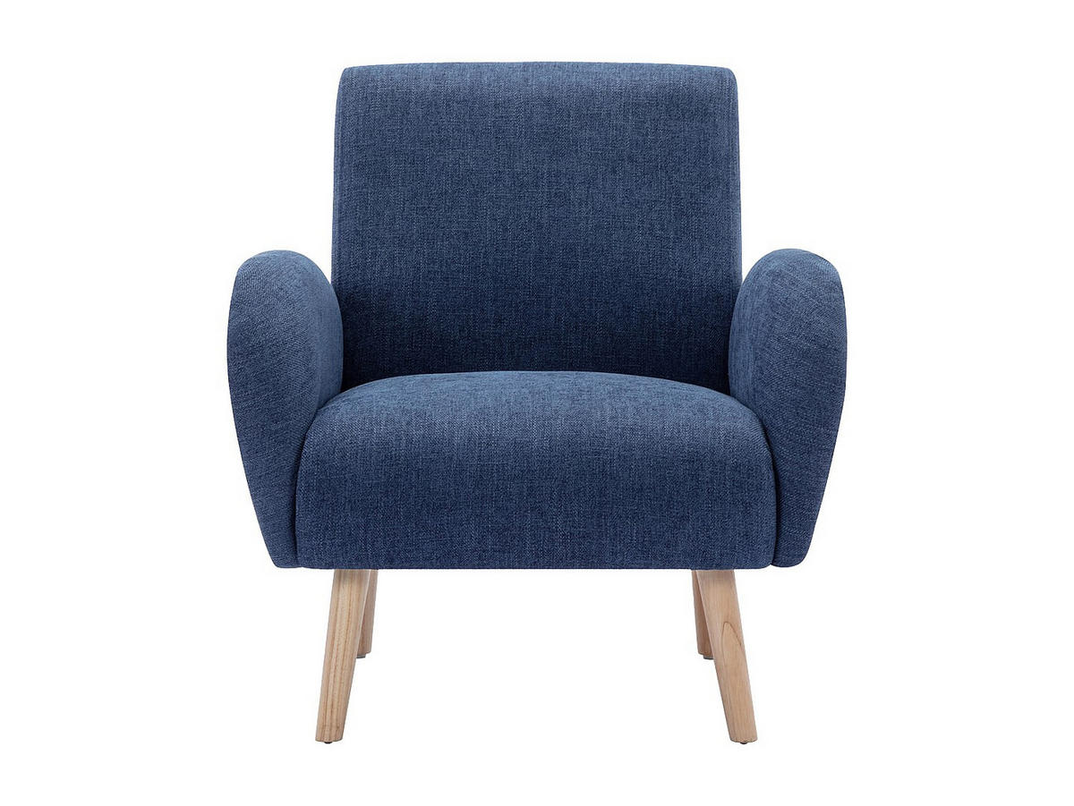 SESSEL - Stoff - Blau - MAZARONE - Blau, Textil (72/83/70cm) - Vente-Unique