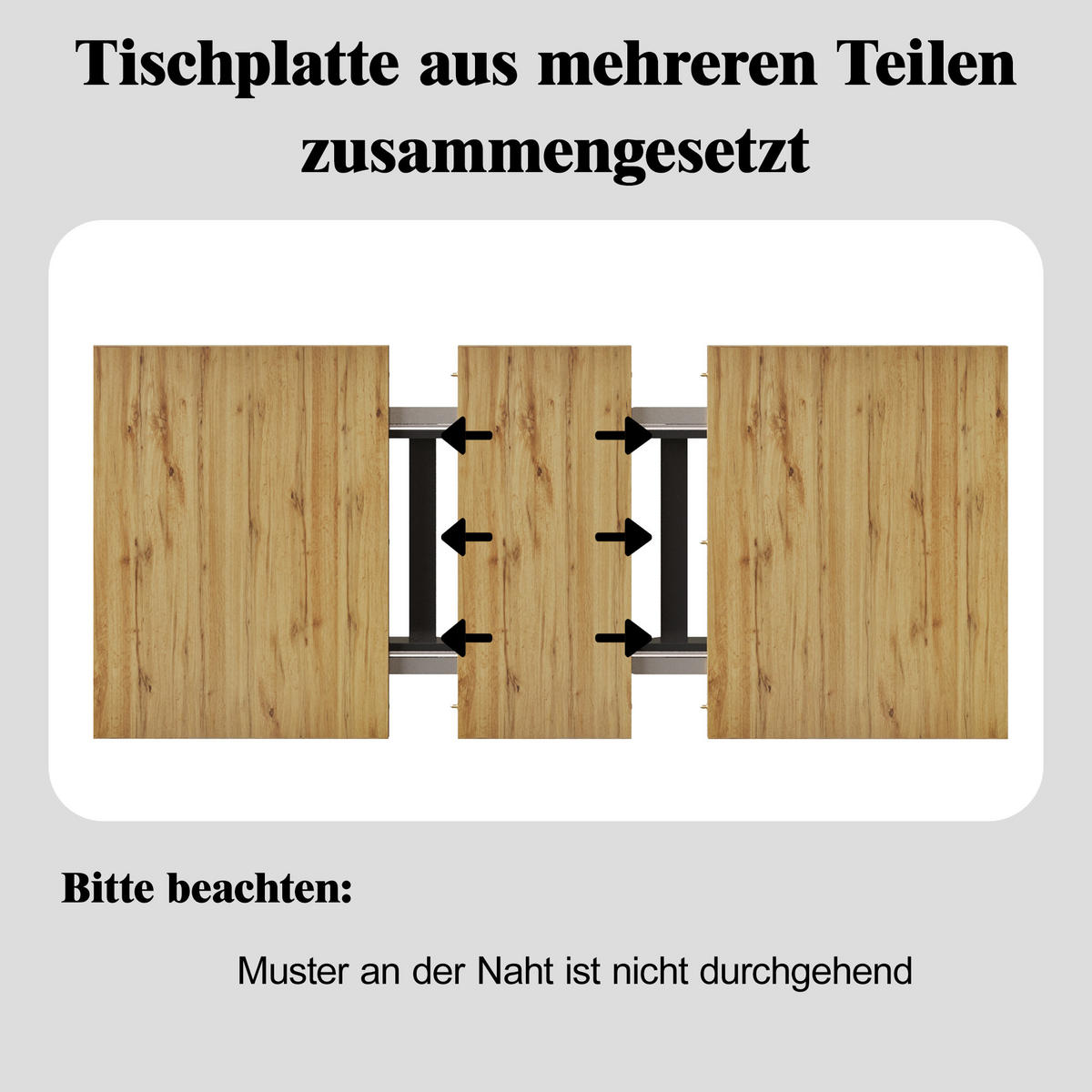 ESSTISCH in Naturfarbe und Schwarz ausziehbarer Esszimmertisch mit Regalen für Küche und Esszimmer, L120-160/B80/H75 cm - Schwarz/Naturfarben, Holzwerkstoff/Metall (80/160/75cm) - STILVORA
