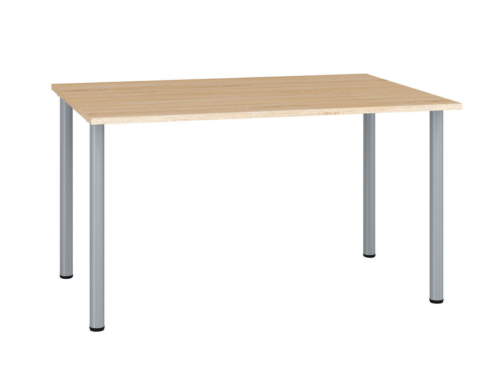 SCHREIBTISCH Optimal Sonoma Eiche hell 138 / 100 / 76cm - Braun, Holz/Holzwerkstoff (100/138/76cm) - Feldmann-Wohnen