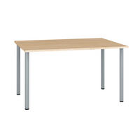 SCHREIBTISCH Optimal Sonoma Eiche hell 138 / 100 / 76cm - Braun, Holz/Holzwerkstoff (100/138/76cm) - Feldmann-Wohnen