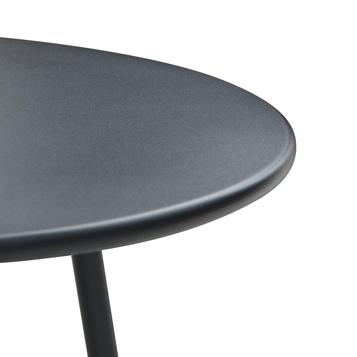 GARTENLOUNGE MYKONOS - Schwarz/Grau, Metall - CARO-Möbel