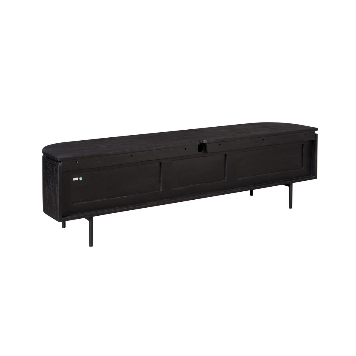 TV-MÖBEL Excellent Schwarz 35/160/45 cm - Schwarz, Holz (160/45/35cm) - Starfurn