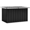 GARTENBOX Anthrazit 109x67x65 cm - Anthrazit, Metall (109/65/67cm) - furnicato
