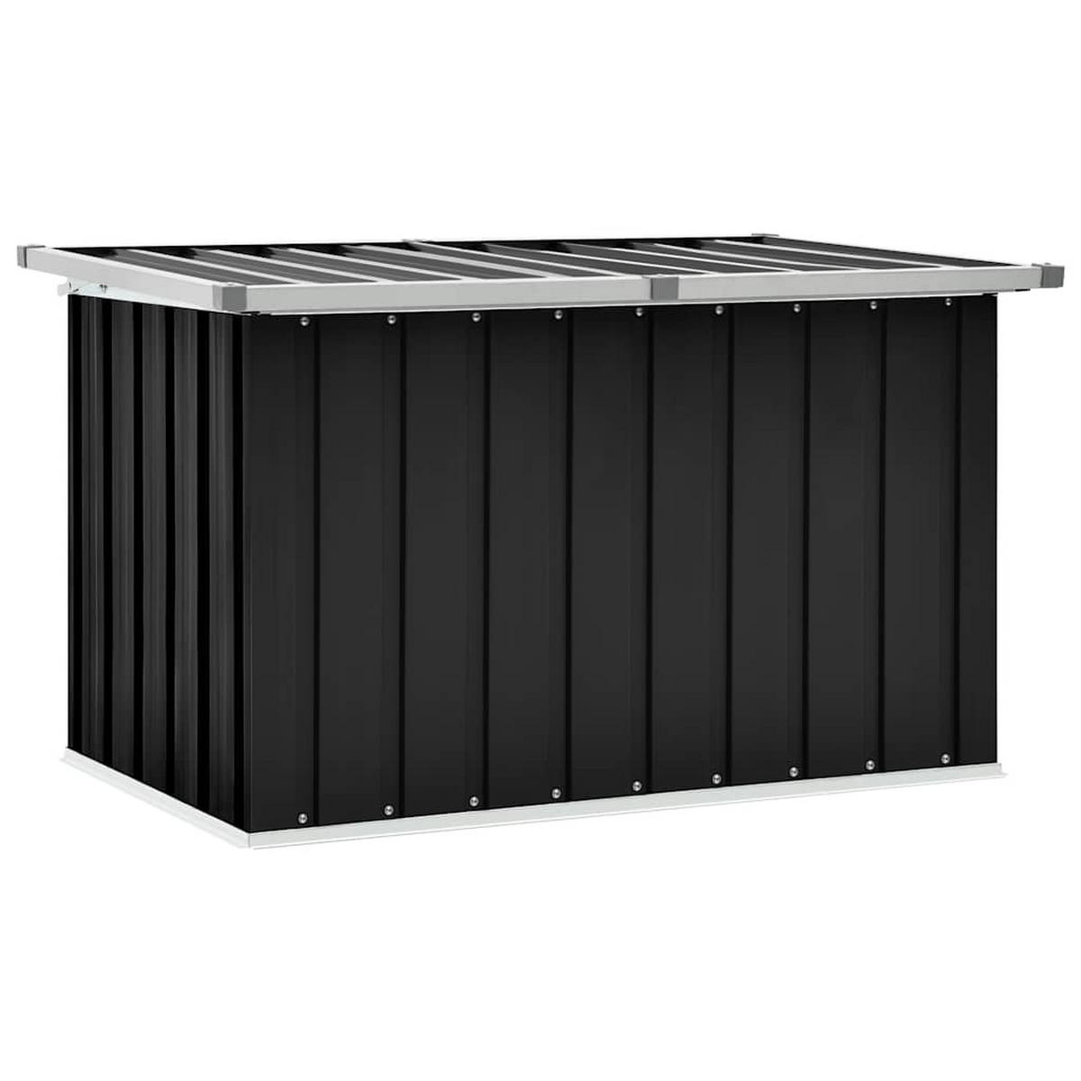 GARTENBOX Anthrazit 109x67x65 cm - Anthrazit, Metall (109/65/67cm) - furnicato